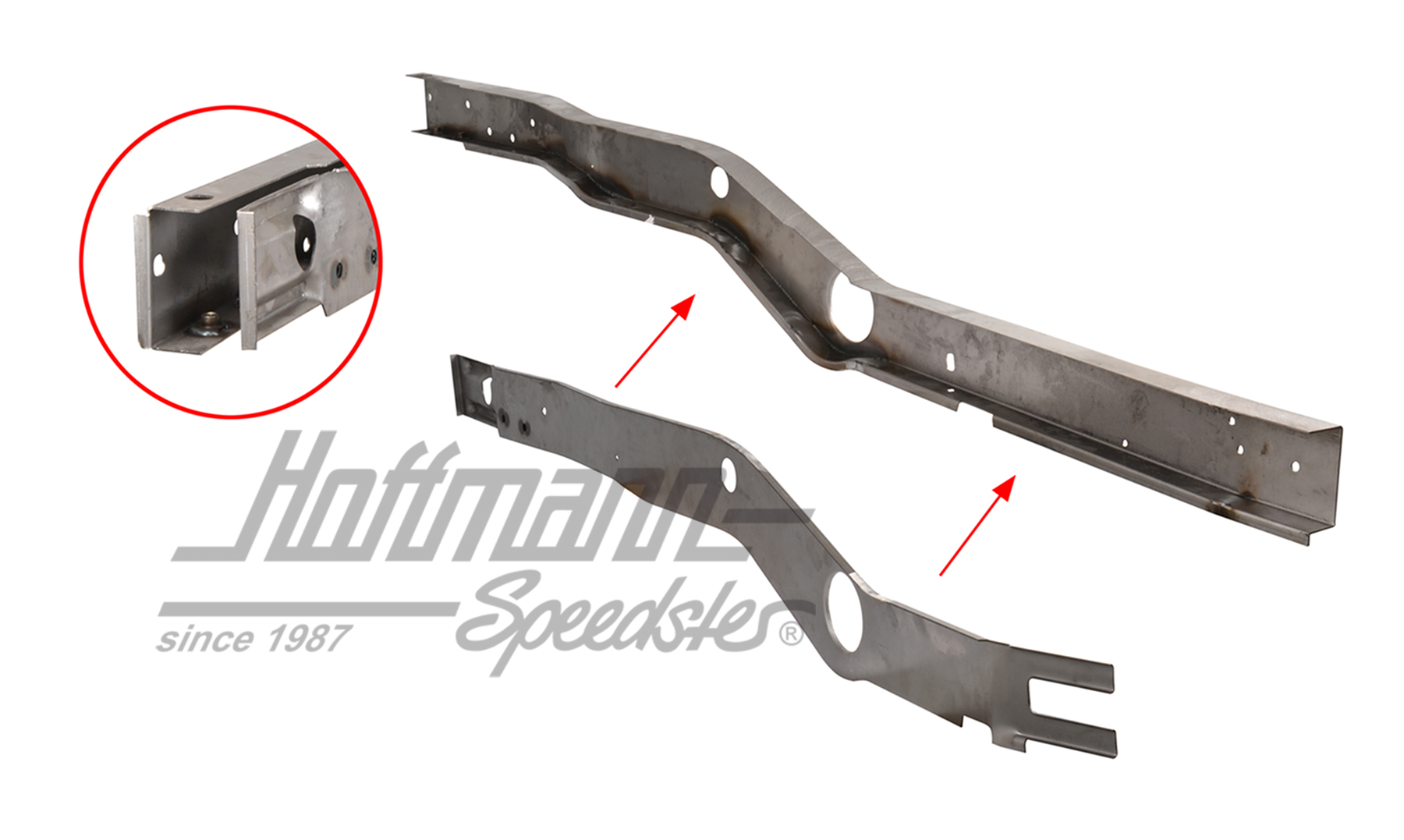 Längsträger, hinten, 71-79, links | 211 703 459 A/211 703 109B | 096-0199-31
