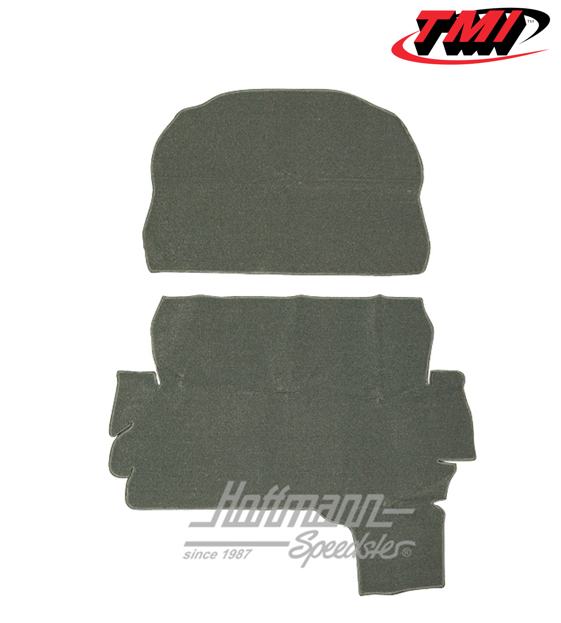Teppichsatz, Kofferraum, grau, 1303 | 34-T1255-407 | 020-5364