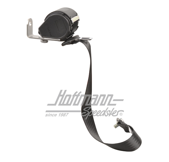 Automatikgurt, hinten, schwarz, Cabrio