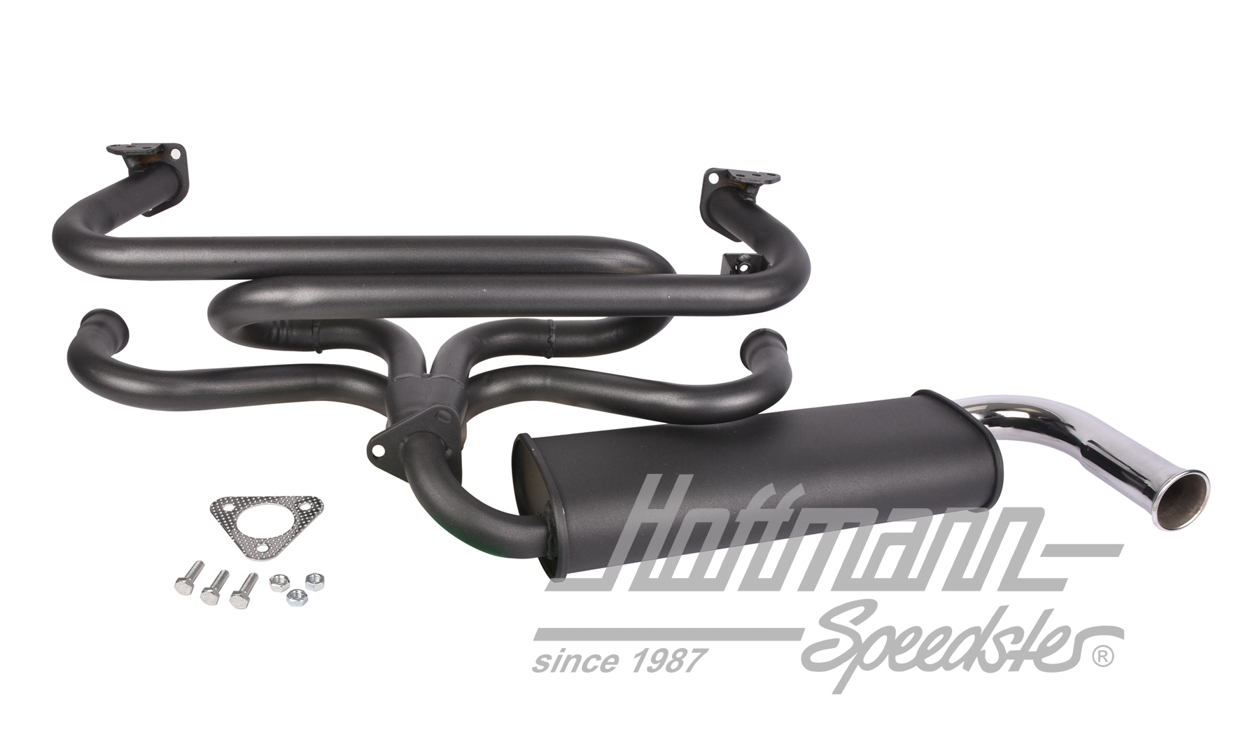Sportauspuff, mit seitlichem Topf, 35mm | 00-3647-0 | 020-3553