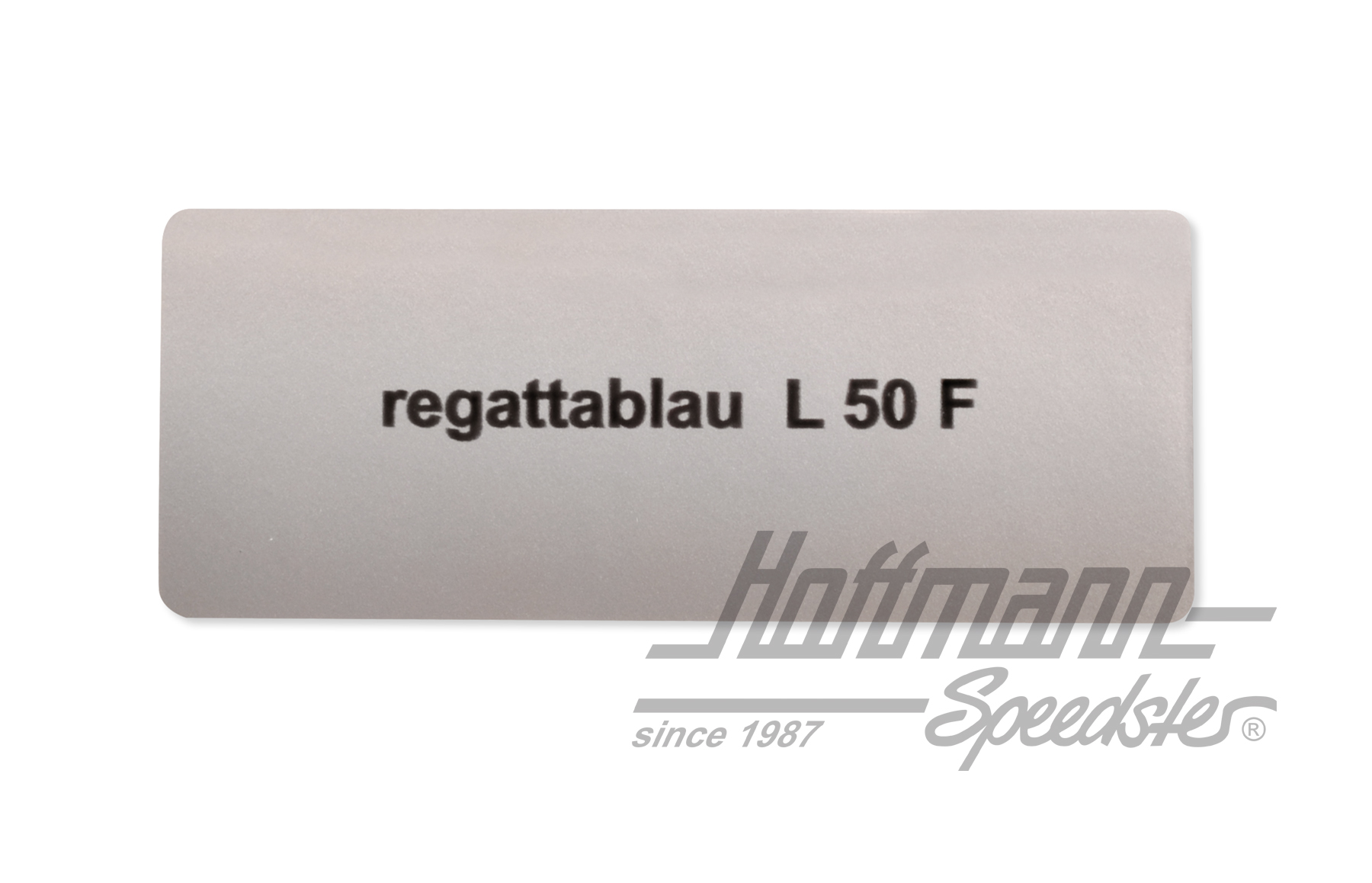 Aufkleber, Farbnummer L50F, regattablau | L50F | 021-0180-11