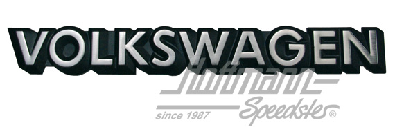 Schriftzug "Volkswagen", hinten (Chrom) | 321 853 685 C GX2 | 180-6580
