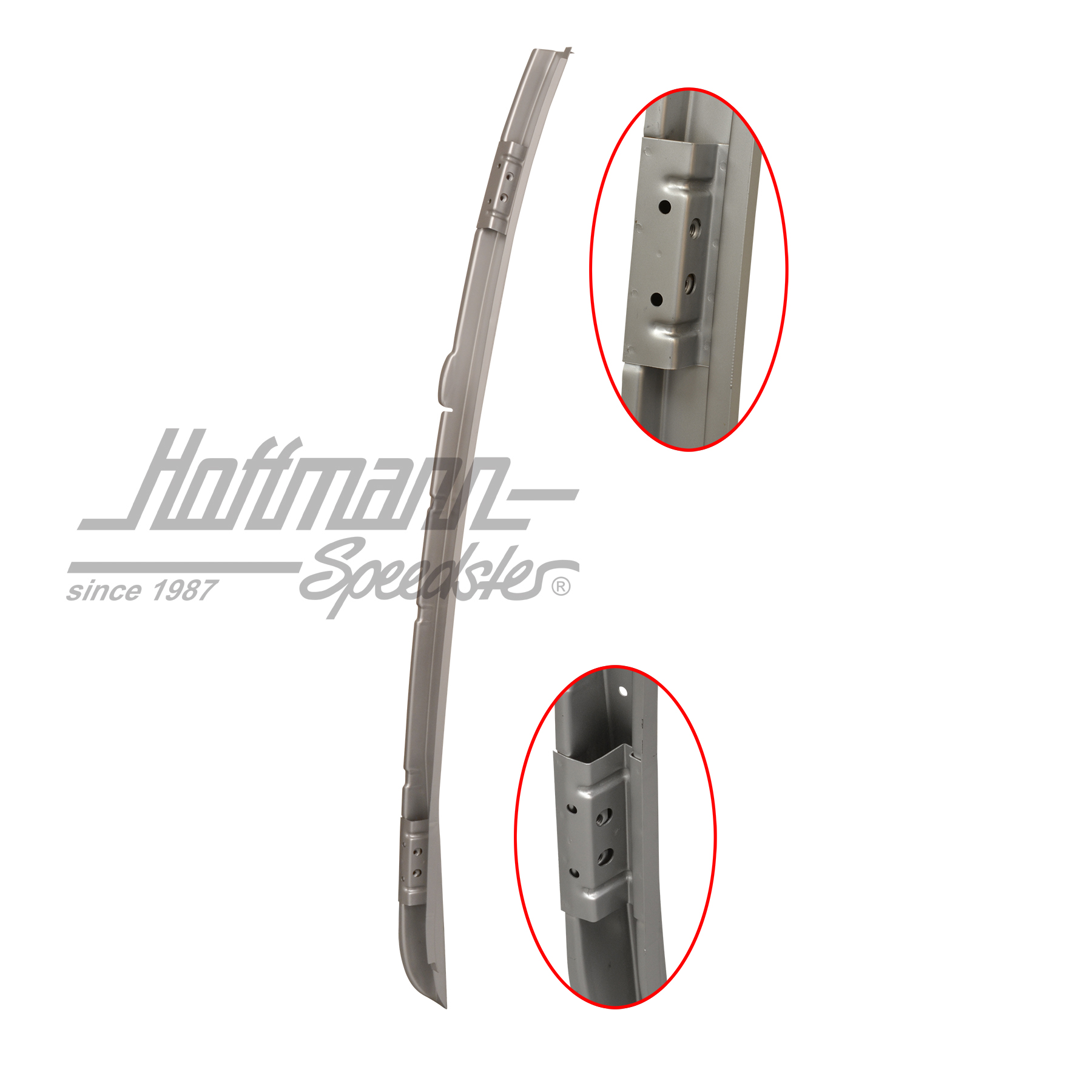 C-Säule, komplett, Klapptüre, 55-60, re. | 211 809 242 A | 095-0256-12