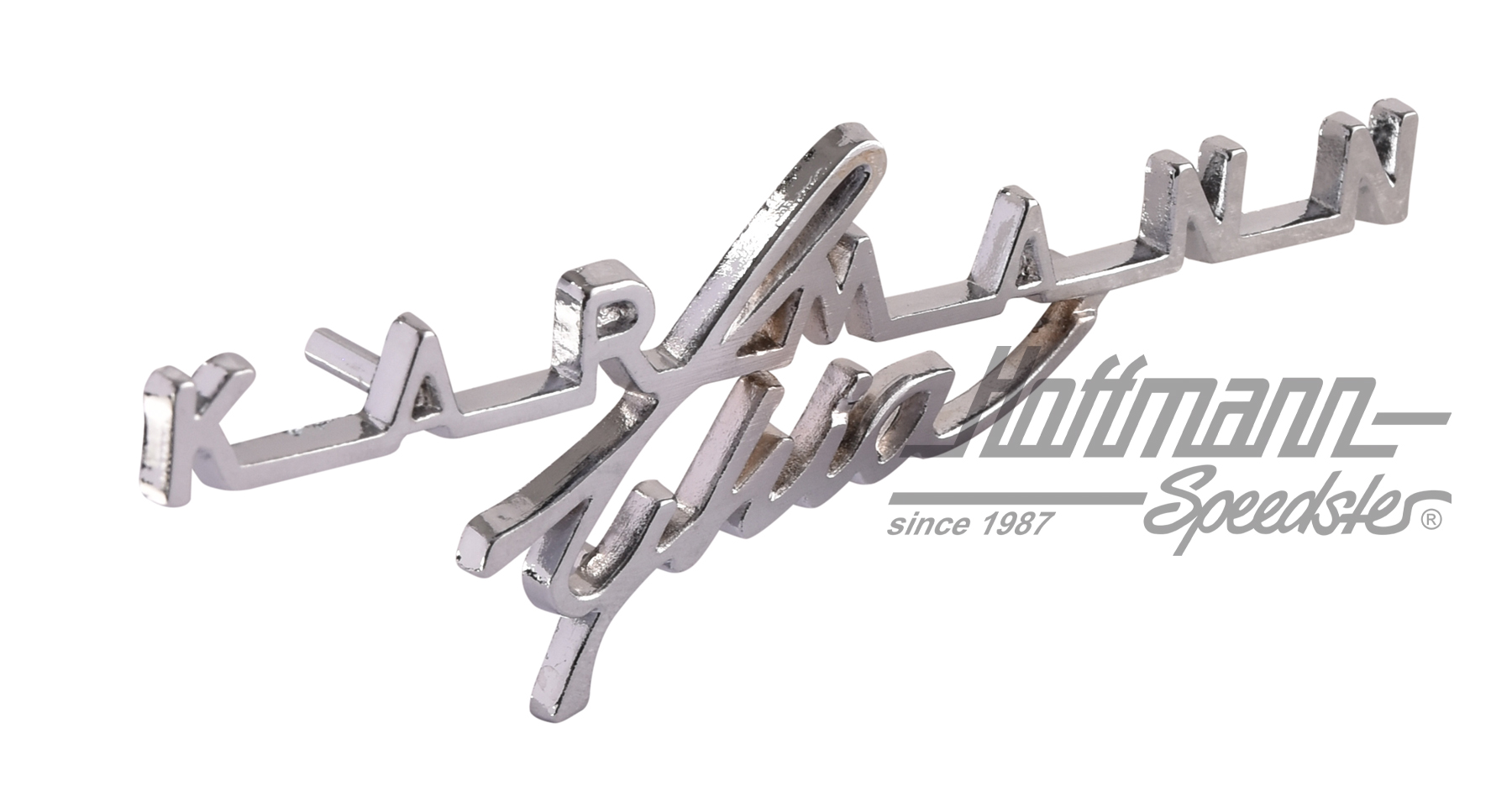 Schriftzug, Armaturenbrett, Karmann