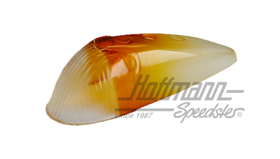 Blinkerglas, schmal, klar/orange, Export | --- --- --- | 020-4457-30
