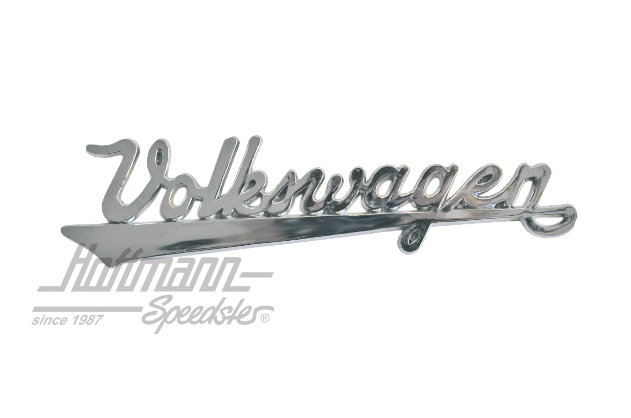 Schriftzug "Volkswagen", 17 x 5cm | 111 853 911 A | 020-6078-10