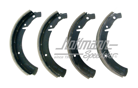 Bremsbackensatz, hinten, Bus T1, 55-63 | 211 609 537 B | 089-2882