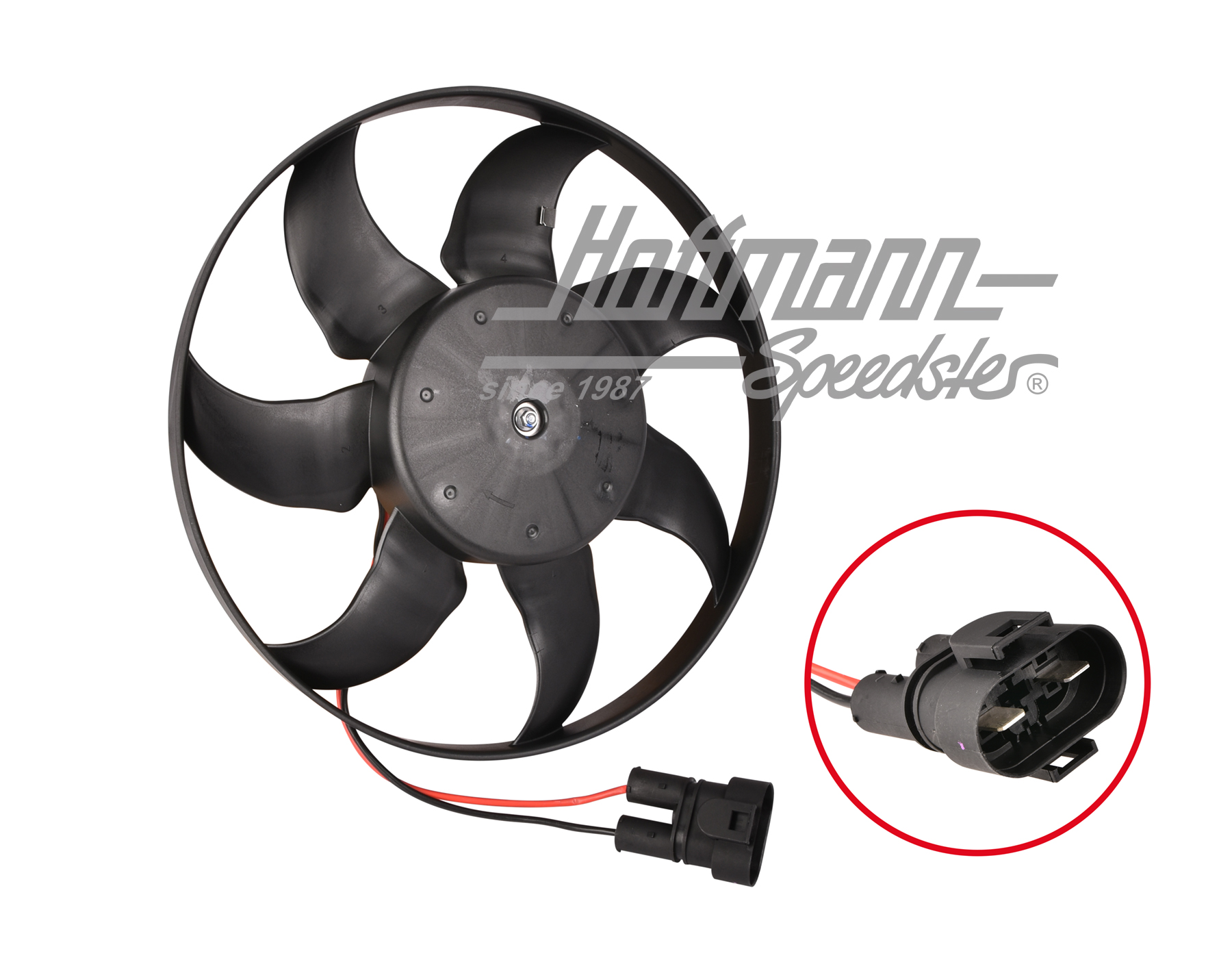 Elektrolüfter, 450 Watt, Bus T4, 96-03 | 7D0 959 455 K | 409-3063