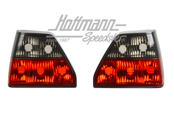 Rückleuchten, Golf 2, rot/schwarz | RVG201RB | 209-4460
