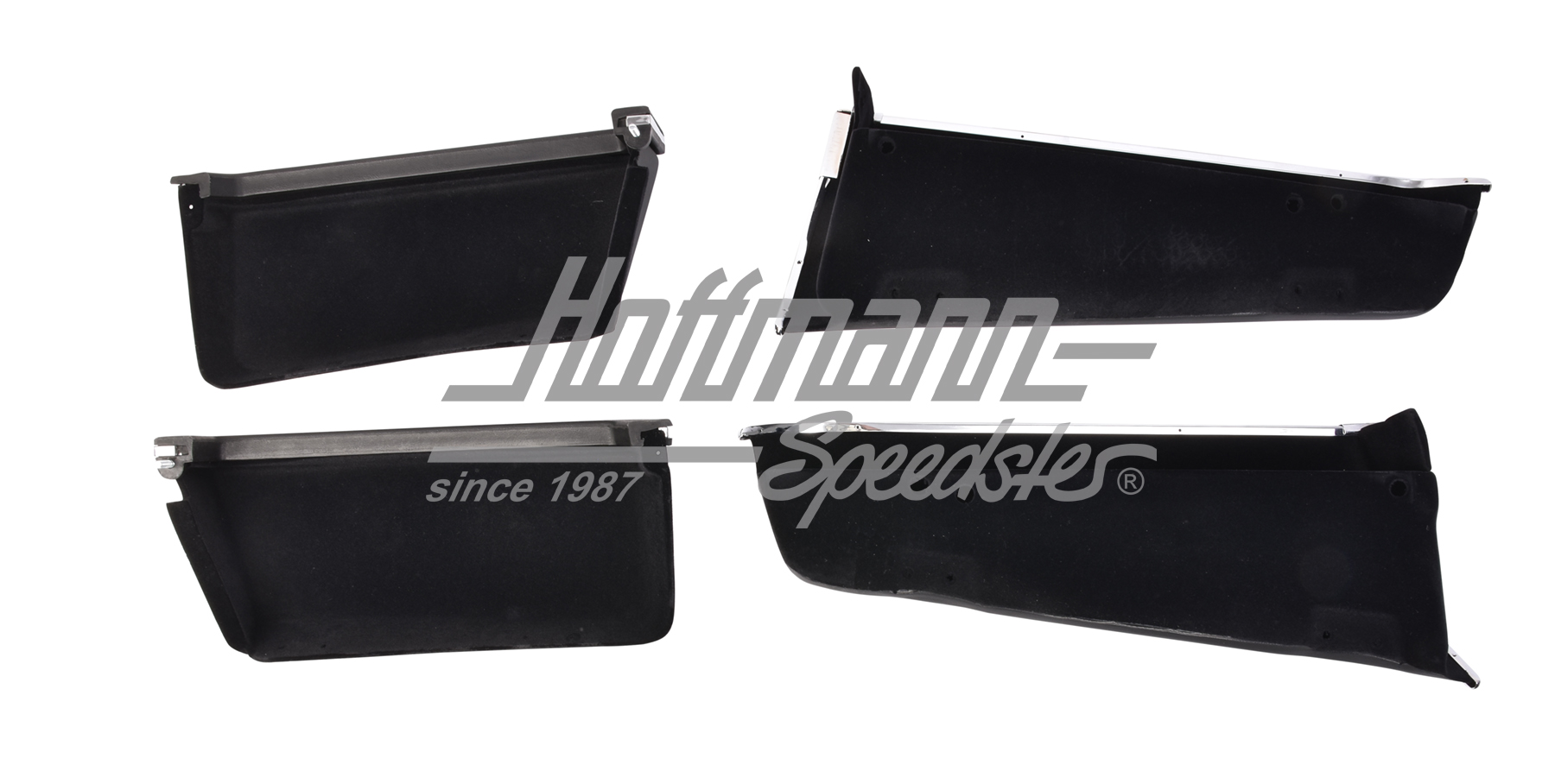 Ablagekastensatz, 911, 69-73, schwarz