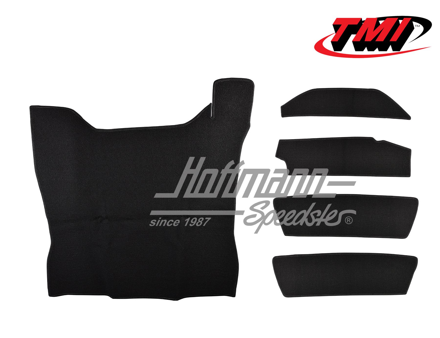 Teppichsatz, Kofferraum, v.,70-73, schw. | 34-T3058-301 | 069-9683