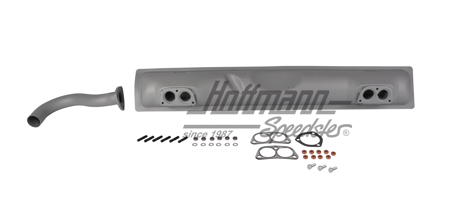 Auspufftopfsatz, Bus T2/T3,1.7-2.0,71-90