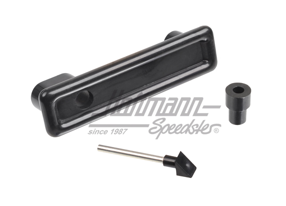 Schrankgriff, Westfalia, 67-79, schwarz | 231 067 277 BK | 097-0010-03