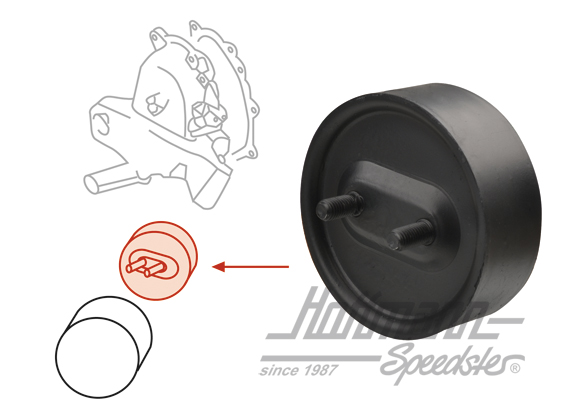 Getriebelager, vorne, 356 A/B/C