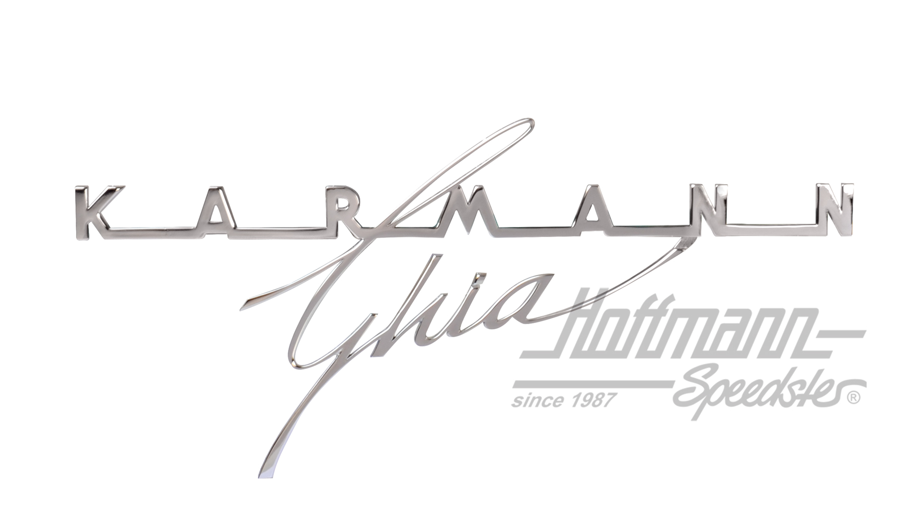 Schriftzug "Karmann Ghia", 8.62-7.74 | 343 853 905 A | 060-6085