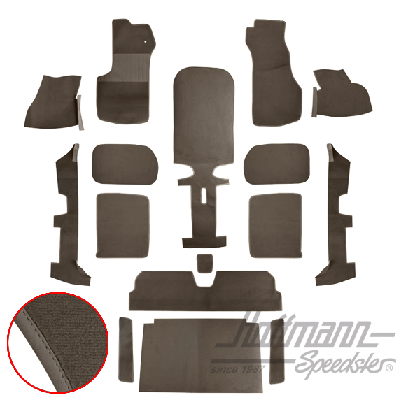Teppichsatz, Golf Cabrio,79-93, grau |  | 180-3010-18