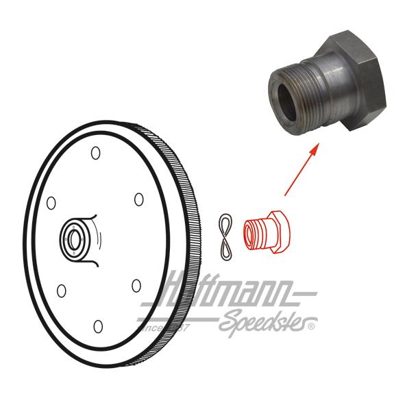 Hohlschraube, Standard, 36mm | 111 105 305 E | 010-0122