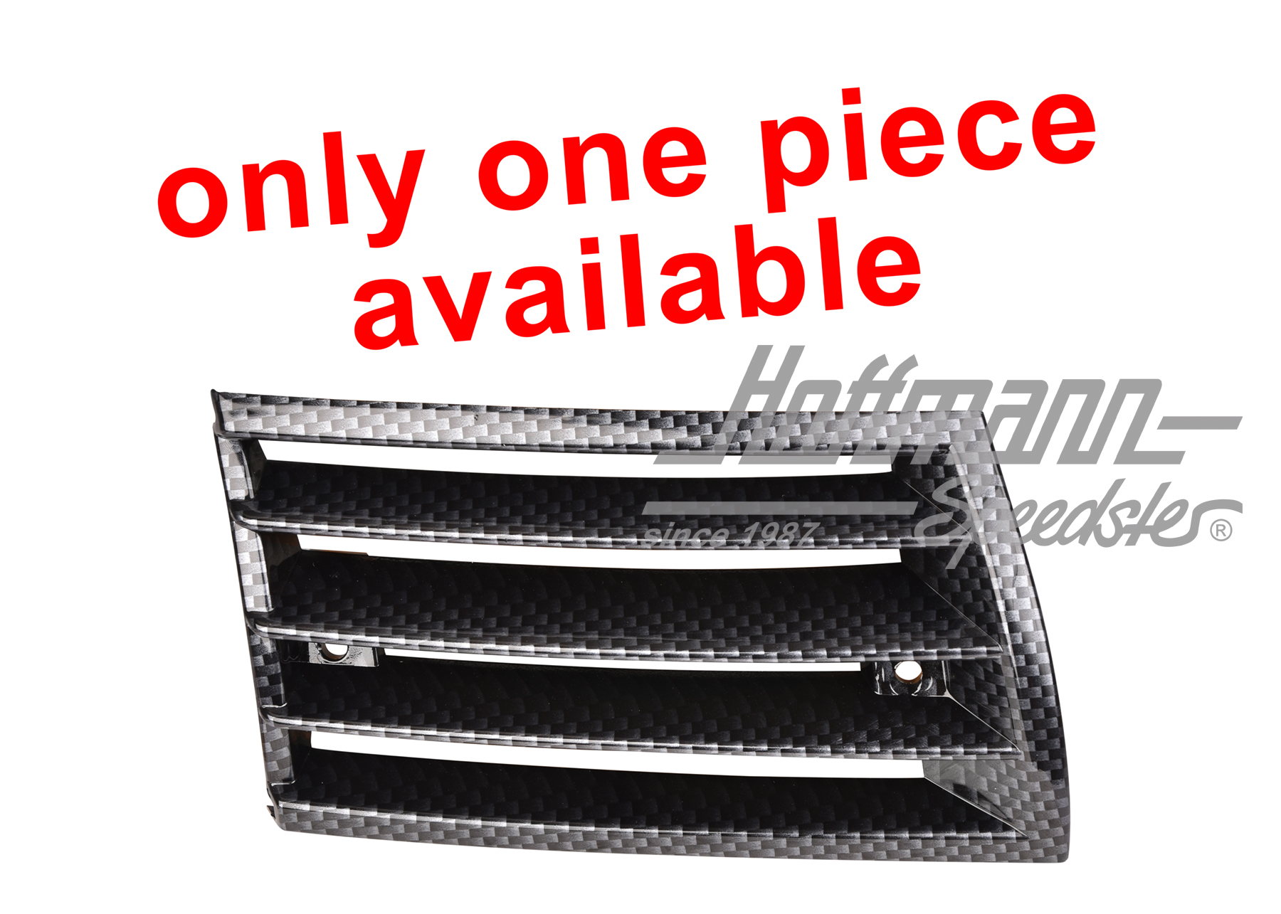 Hupenziergitter, Carbon-Look, 69-73, re. | 911 559 432 03 | 510-9517-12