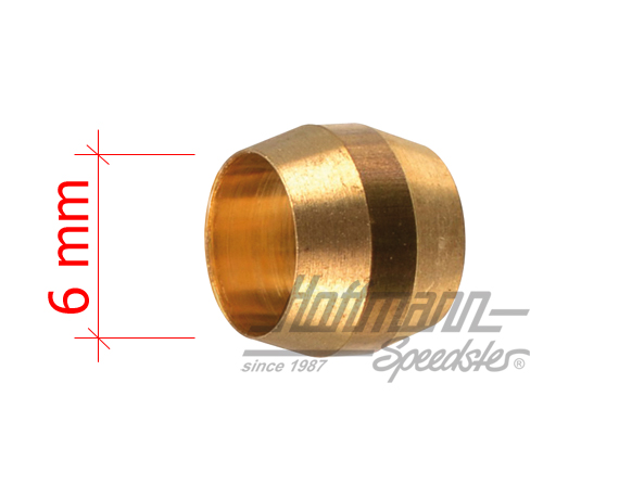 Schneidring, Benzinleitung, 6mm | 111 127 531 A | 020-0823-18