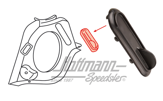 Abdeckung, Lichtmaschinen-Blech, Typ 4 | 021 119 295 | 097-1860