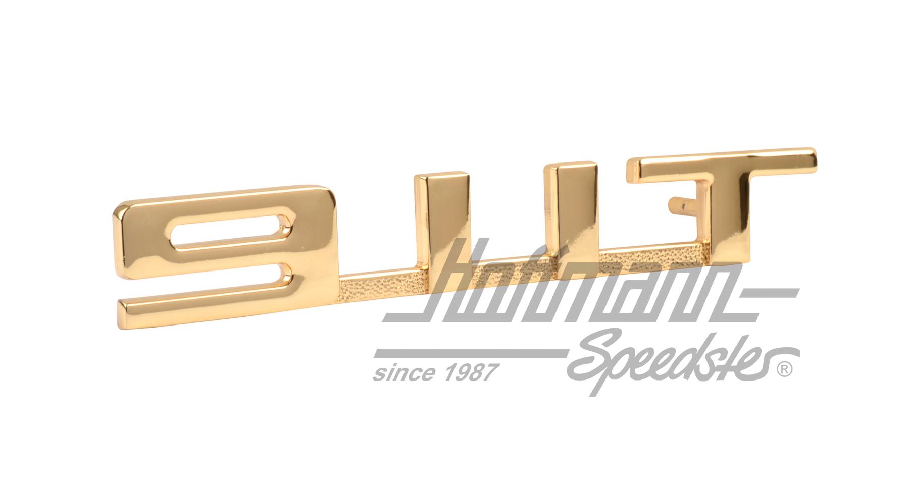 Schriftzug, 911 T, gold