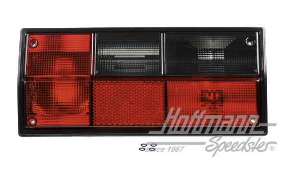 Rückleuchte, Bus T3, rot/schwarz, rechts | 251 945 112 D schwarz | 340-5008-32