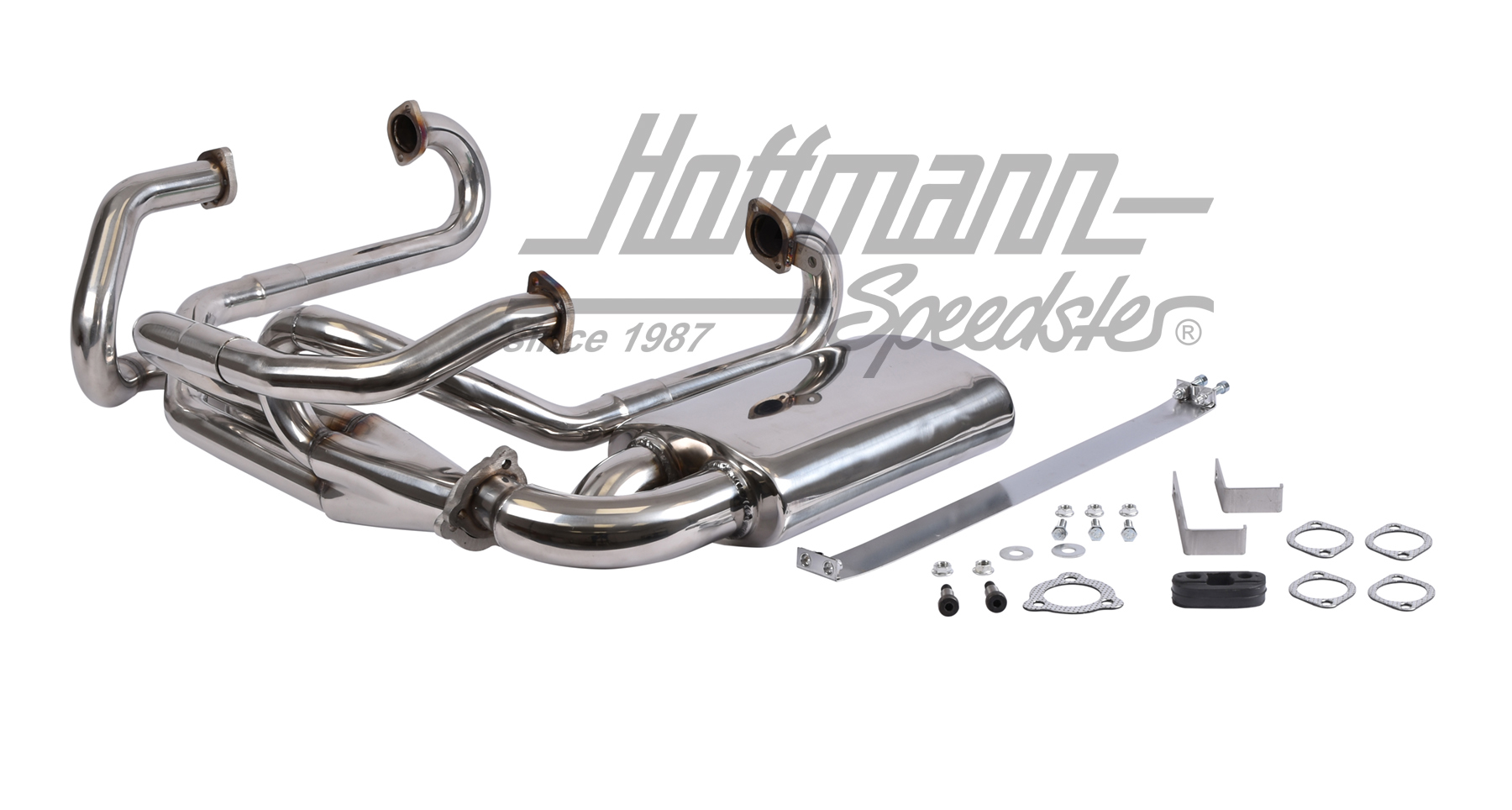 Sportauspuff, seitlich, Edelstahl, 42mm | --- --- --- | 020-3558-10