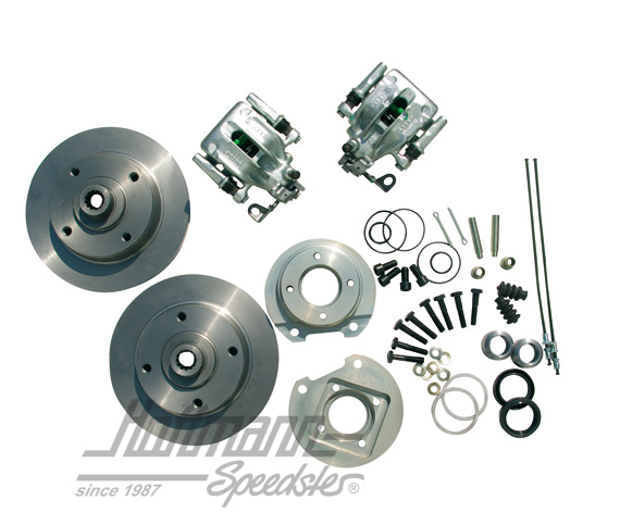 Scheibenbremse Hinterachse, 4-Loch / LK 130, Pendelachse | BA KER 3 HP | 020-3907