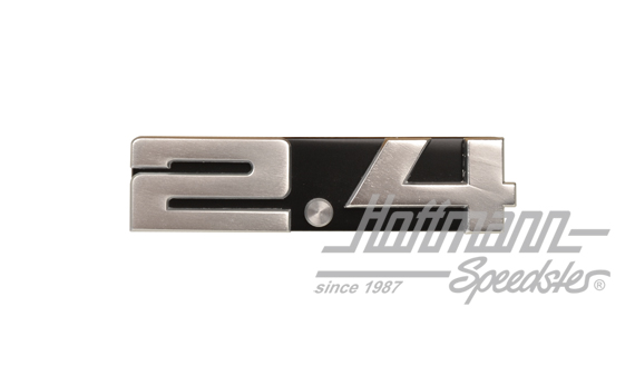 Schriftzug, 2.4, Lüftungsgitter hinten | 911 559 015 00 | 580-0950-10