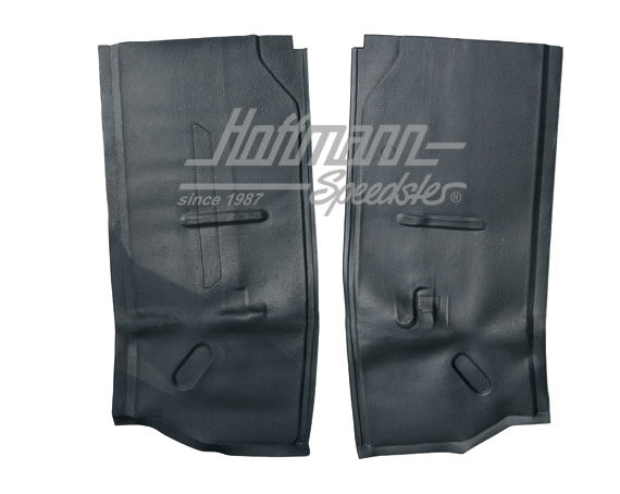 Gummimatten, Radkasten, Bus T1, vorne, schwarz | 234 863 665 BBK | 098-0000-55