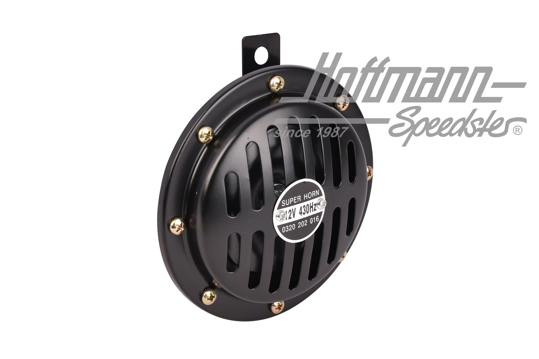 Hupe, schwarz/schwarz, 12V, 120mm | --- --- --- | 020-4445-90