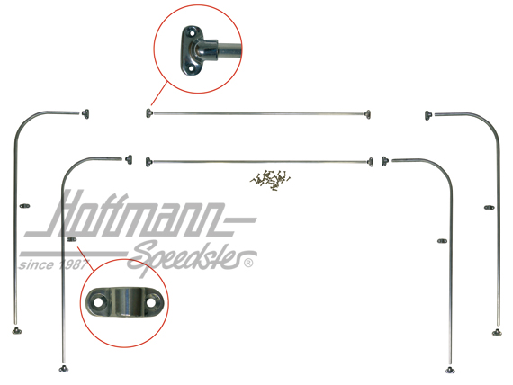 Jail Bars, Seiten-/Heckscheibe,3.55-7.63 | 0564-31 | 097-8500