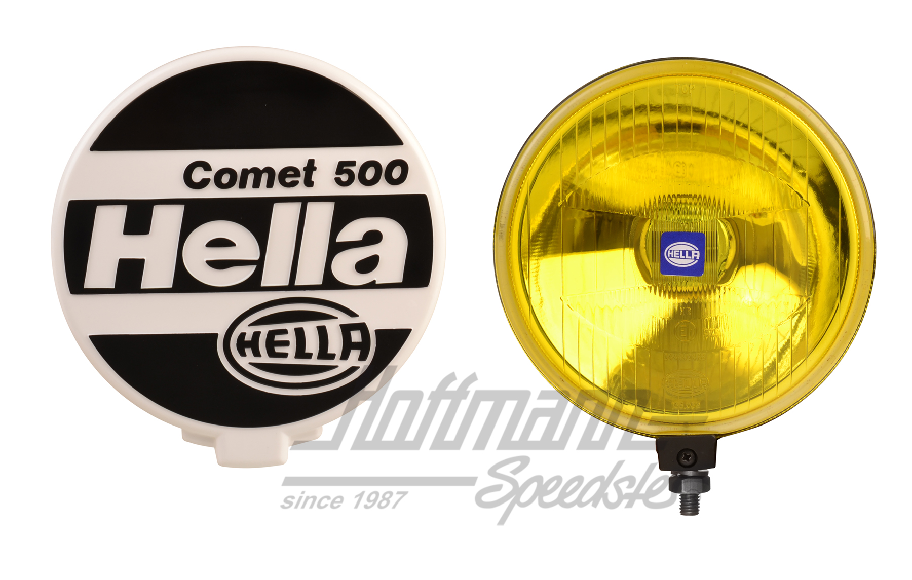 Fernscheinwerfer, Comet 500, Hella, gelb | 1 F4 005 750-651 | 190-4018