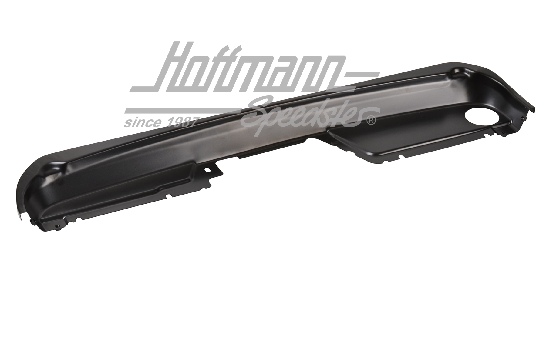 Motorblech, hinten, mit Loch, 80-83