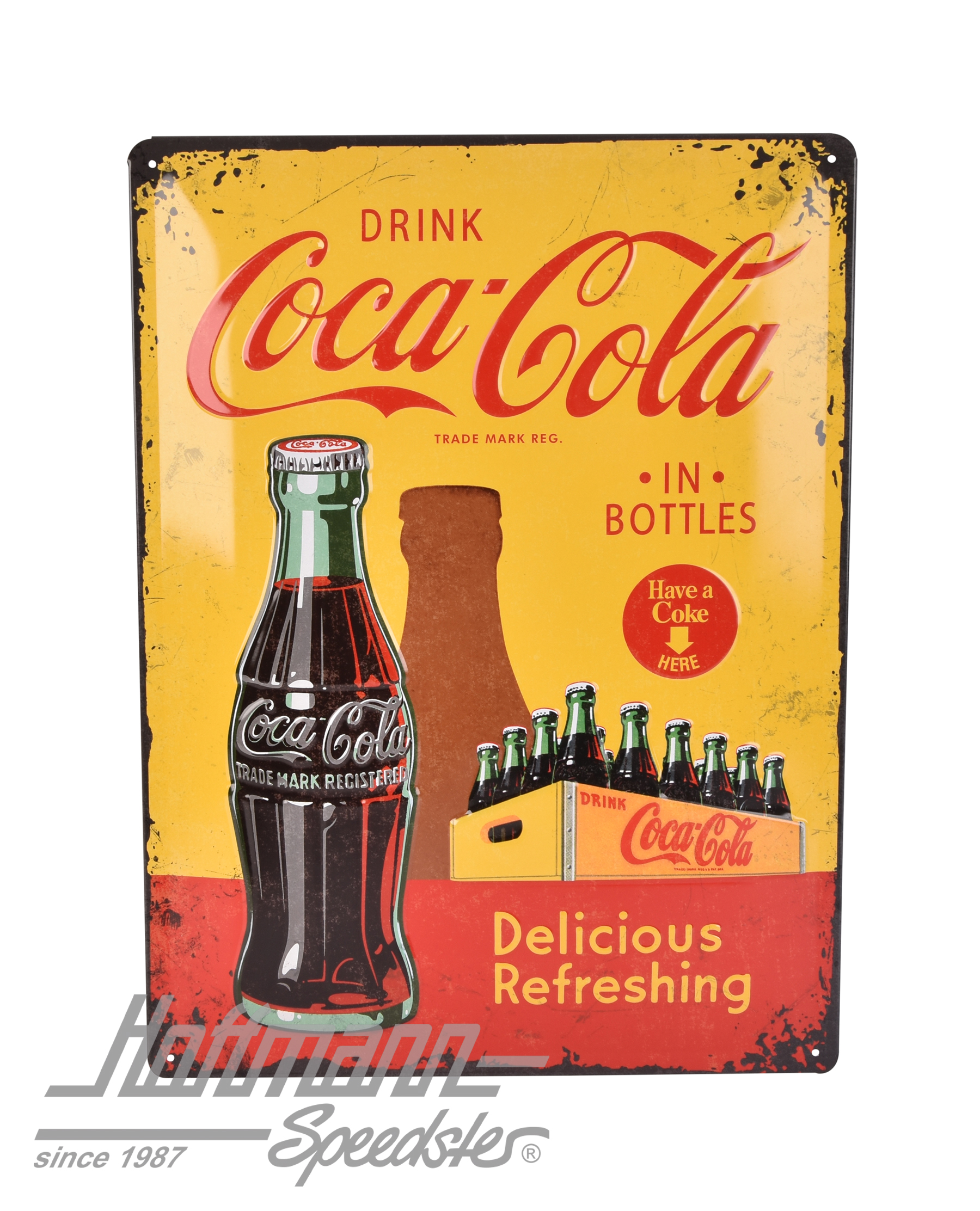 Blechschild, 300x400mm, COCA-COLA |  | 021-0176-90