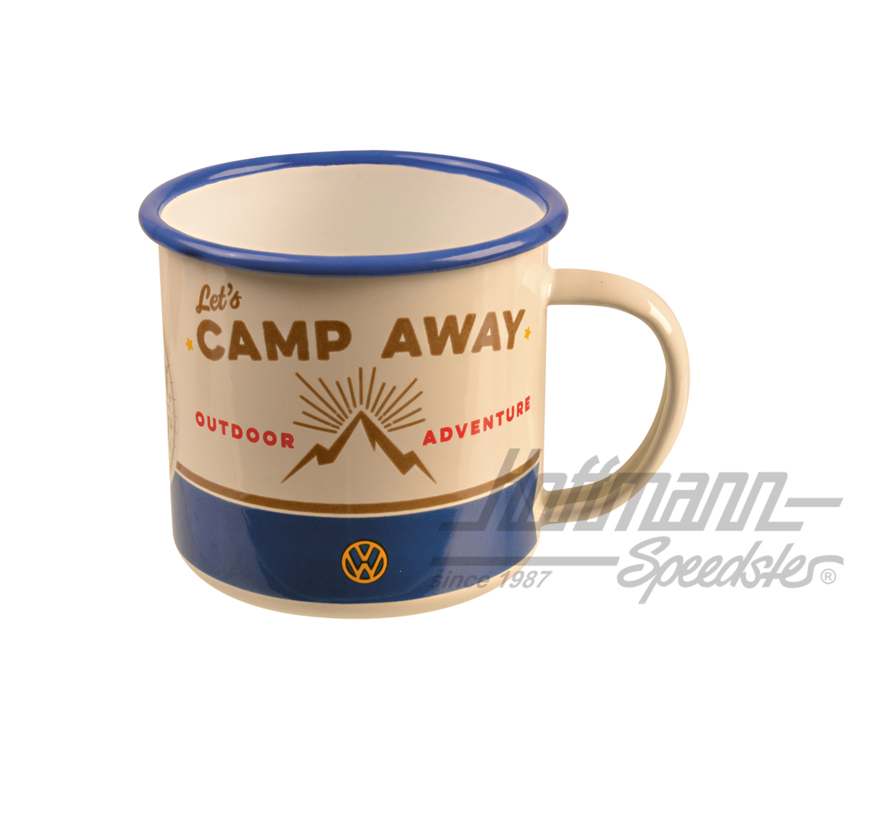 Blechbecher, Bulli, Let´s Camp Away | 43206 | 021-2254-04