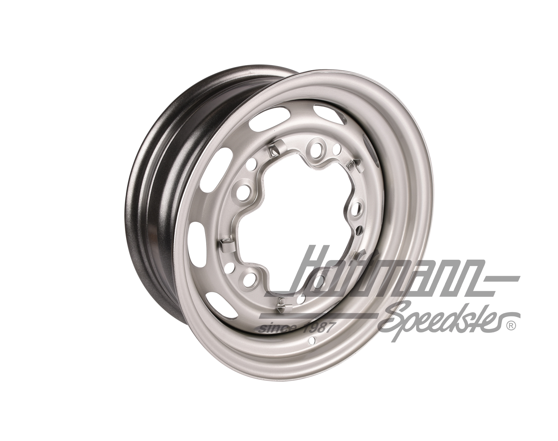 Stahlfelge, 5.5x15, ET15, mit ABE | CW605-205-51515P-ABE | 070-8053