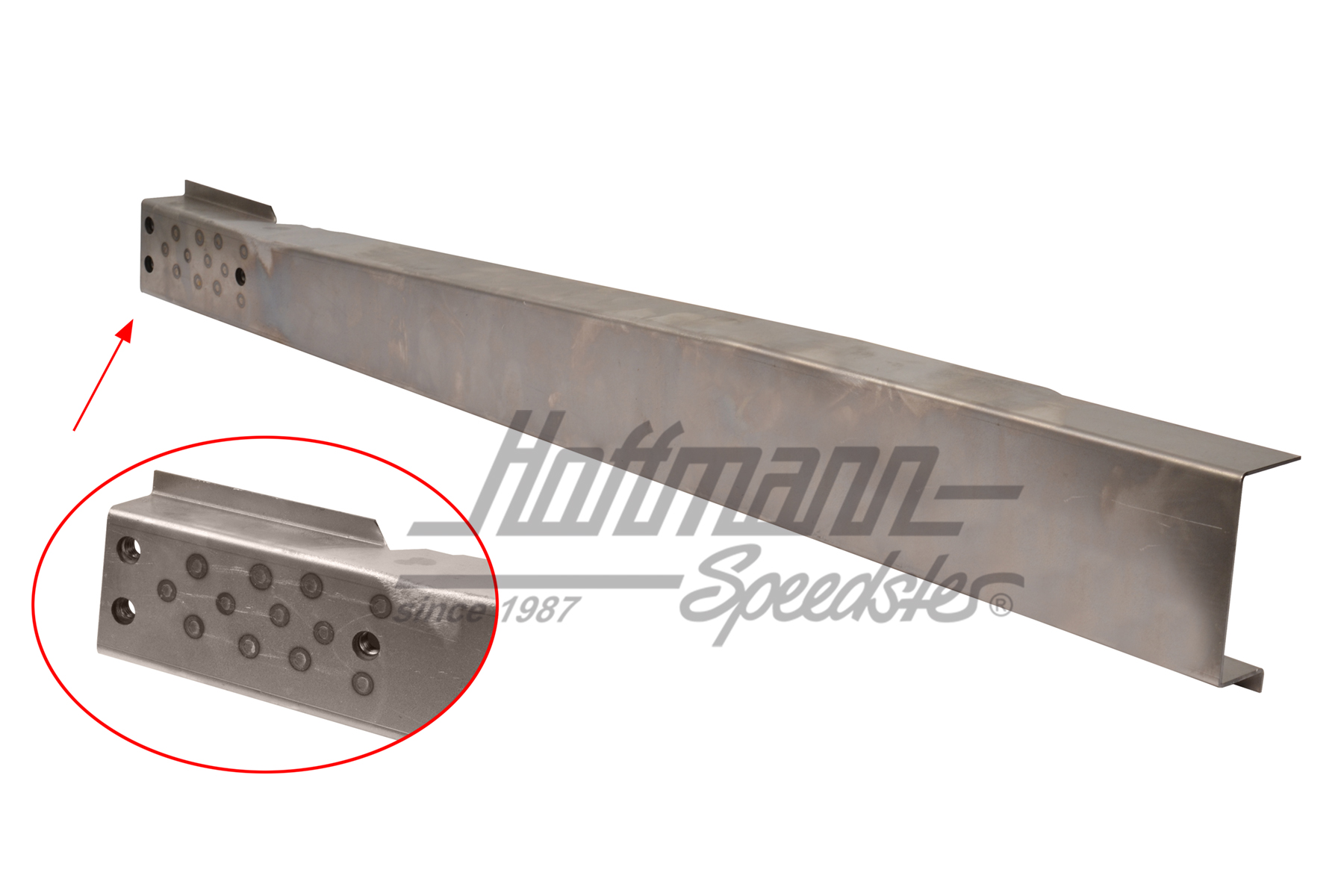 Rep.Blech, Längsträger,hinten,-71,rechts | 211 703 110 A | 096-0197-12