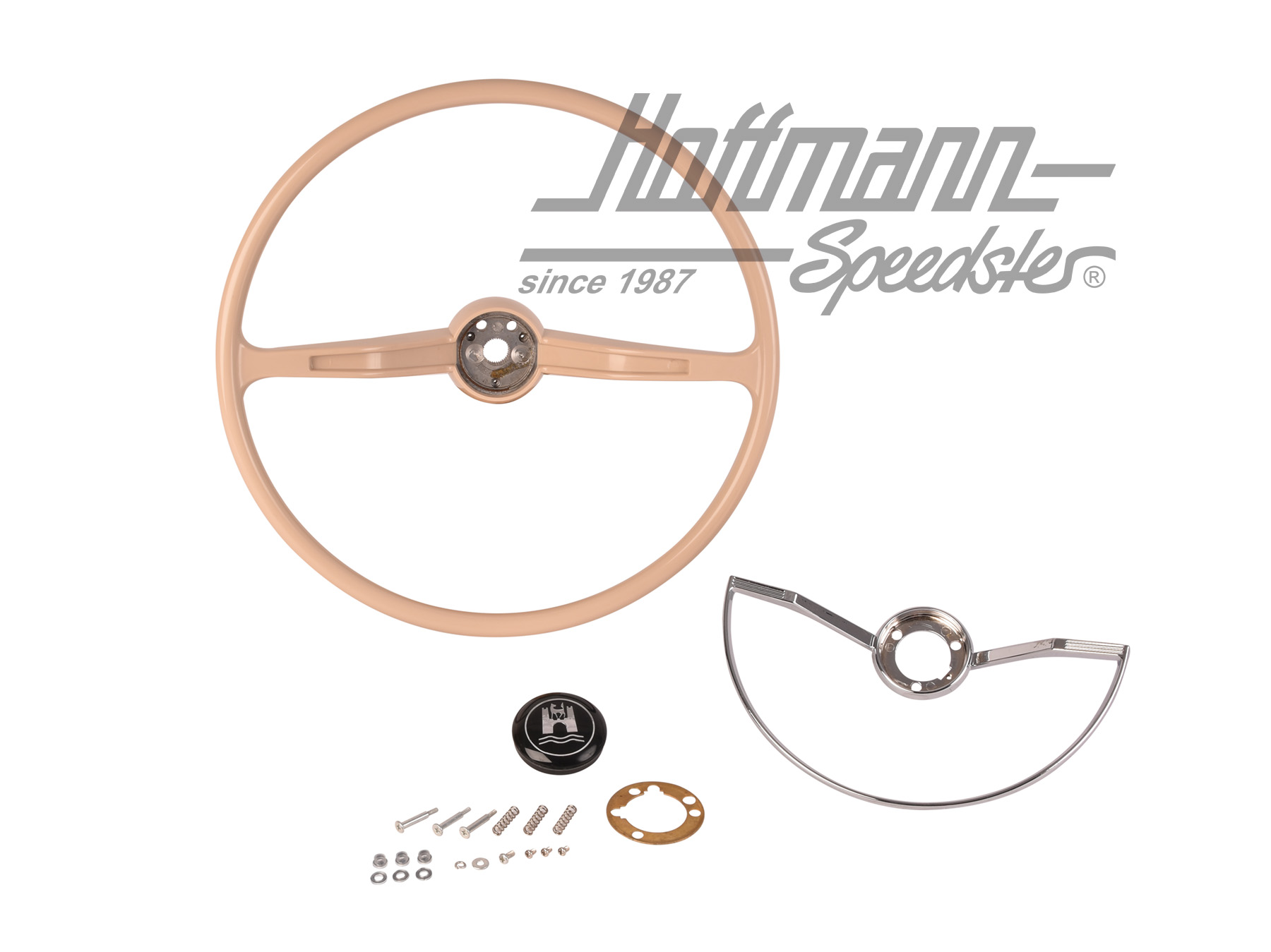 Lenkrad, komplett, 8.61-7.71, elfenbein | 113 415 651 IV | 020-3231-20