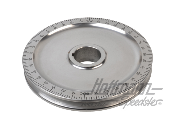 Riemenscheibe, Alu, Standard, schwarz | AC 106 253 | 010-1120