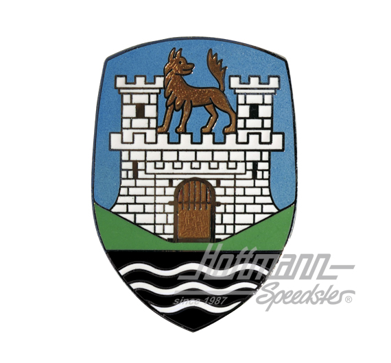 Haubenemblem, 8.52-7.59, farbig | 113 853 621 A | 020-2310