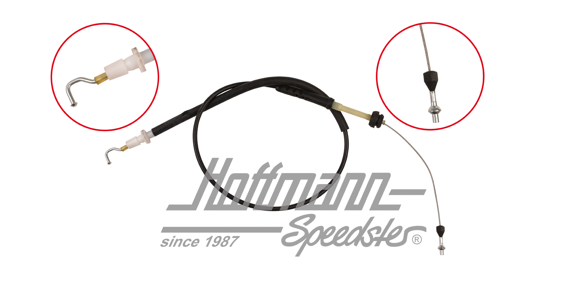 Gaszug, Bus T4, 2.5 Benziner, 90-03 | 701 721 555 Q | 407-1010