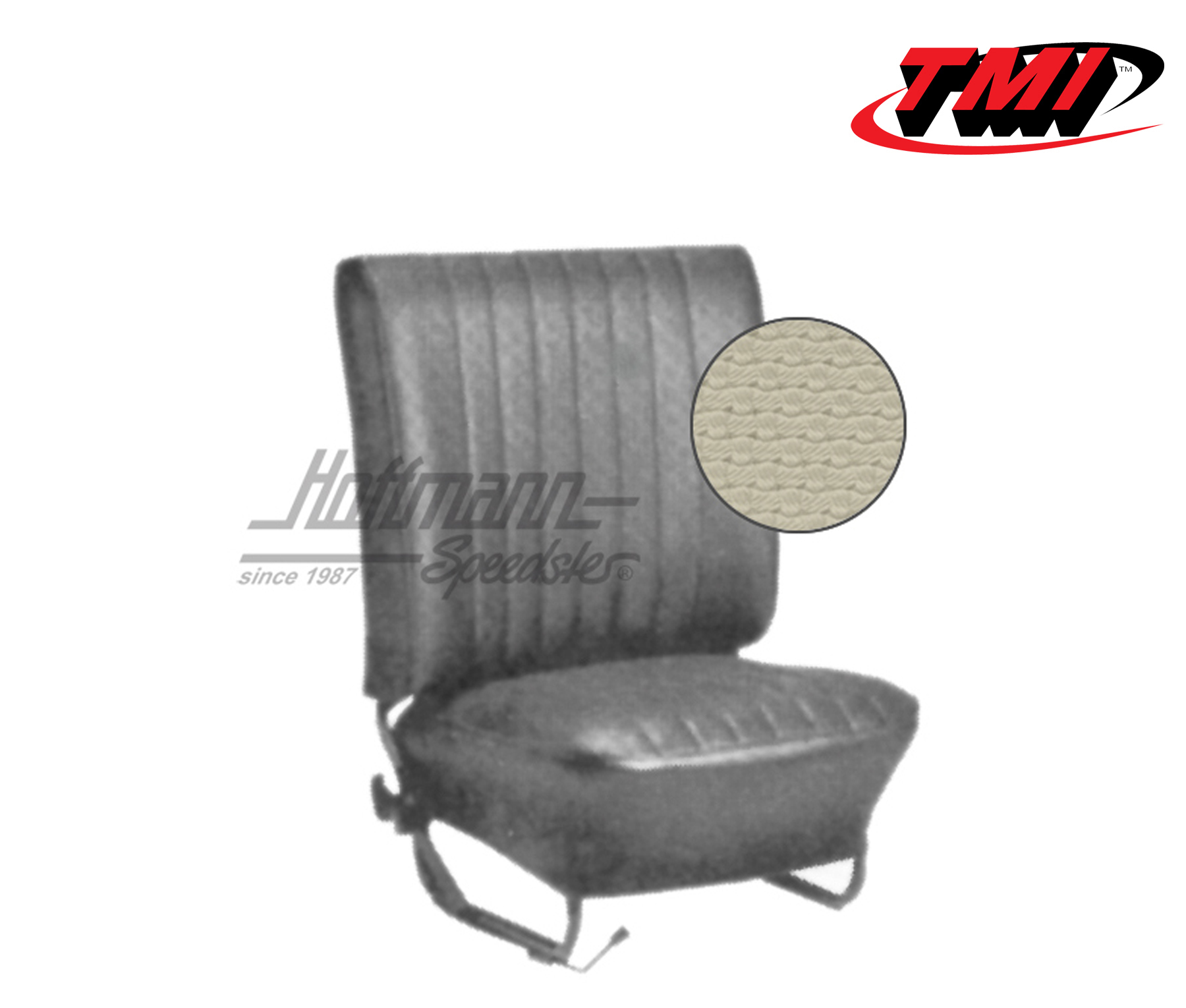 Sitzbezüge, Limousine, 67-72, Korbmuster, altweiß | 43-1130-05 | 055-5950