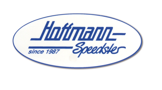 Aufkleber, HOFFMANN SPEEDSTER, oval |  | 021-2230