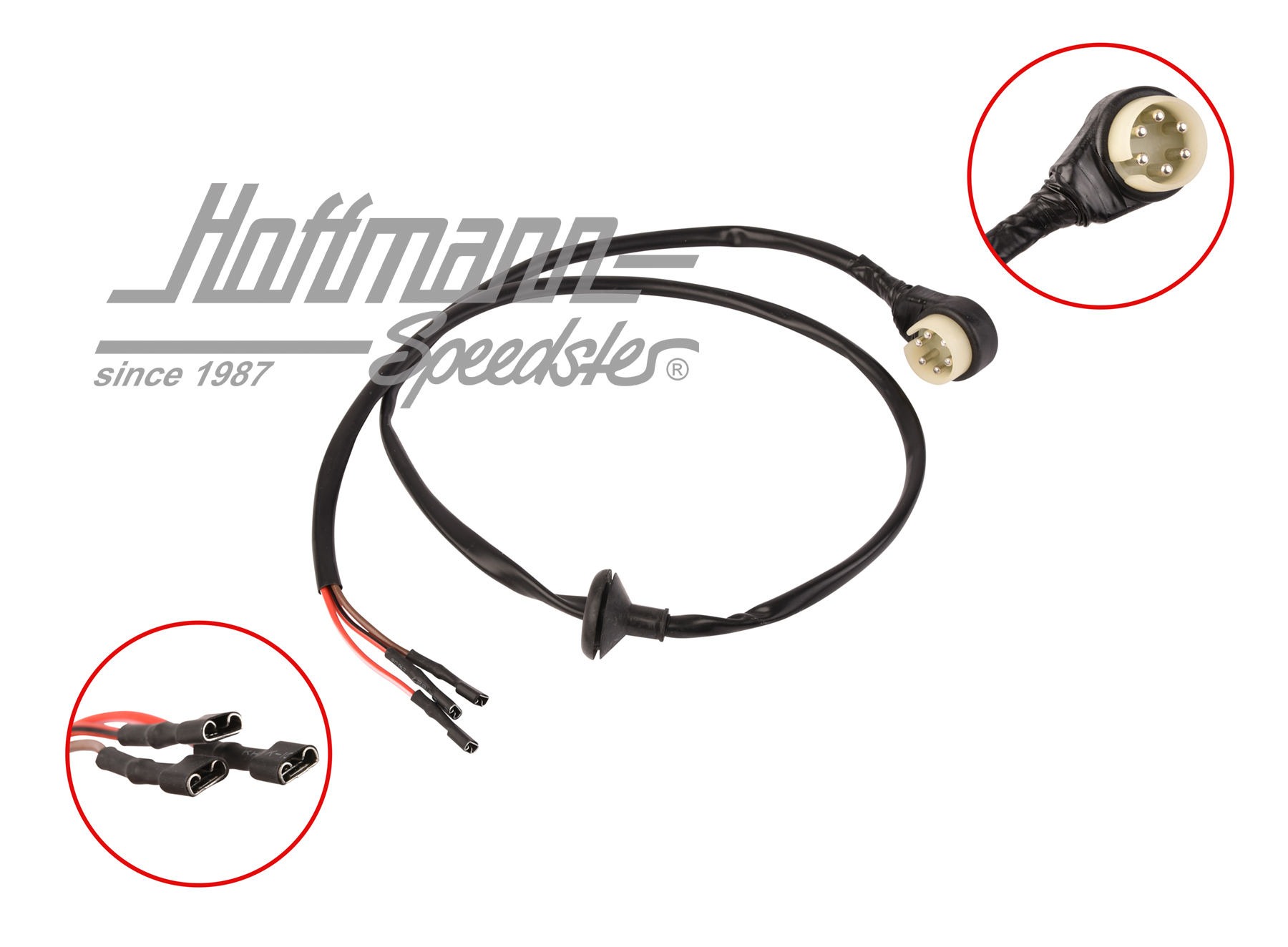 Kabelsatz, Fensterhebermotor, 75-89, re. | 911 612 104 02 | 580-1294-52