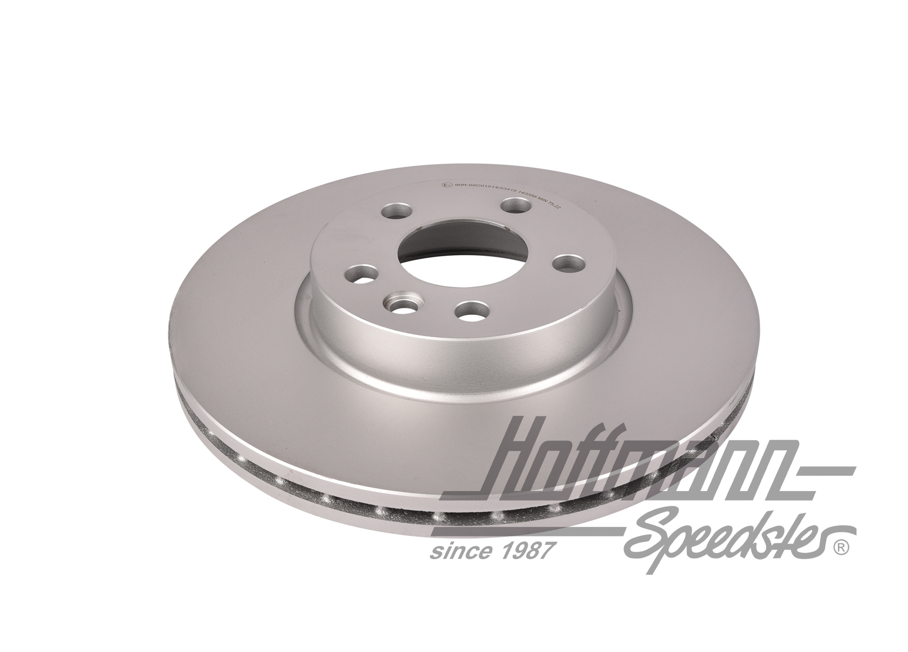 Bremsscheibe, belüftet, vo., 00-03, 16" | 7M3 615 301 | 406-0490