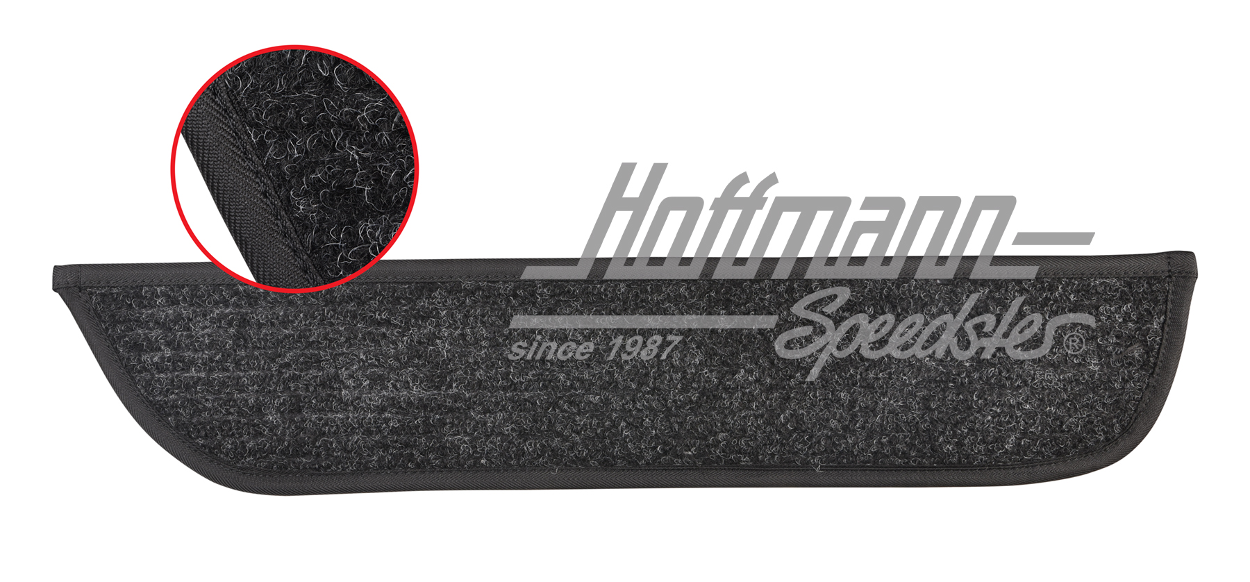 Teppich, Schiebetürstufe, Bus T4, anthra | --- --- --- | 408-9900