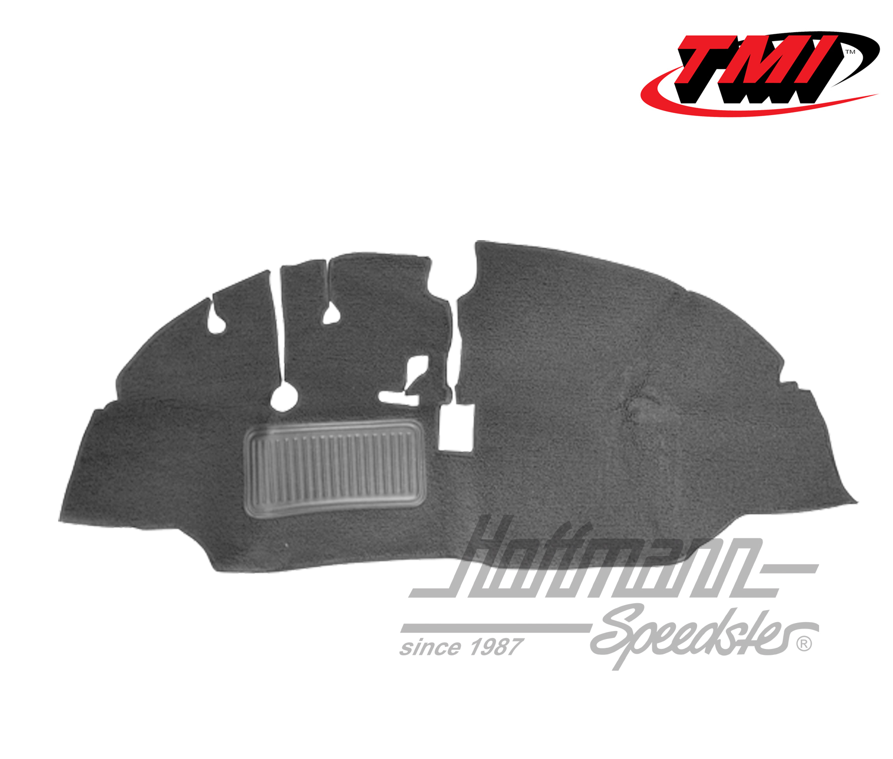 Teppichsatz, Fußraum, Bus T1, 65-67, grau | 34-F2102-407 | 098-0002