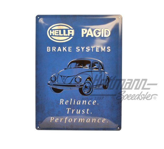 Blechschild, Hella Pagid |  | 021-0176-10