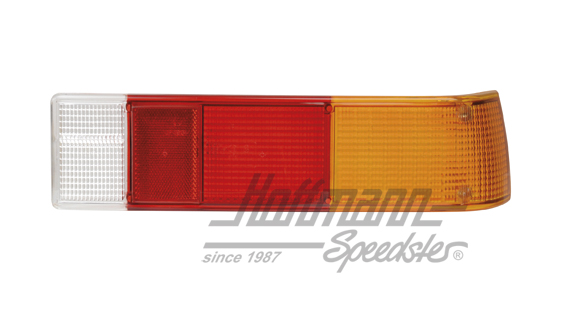 Rückleuchtenglas, 914, gelb/rot/weiß,re. | 914 631 950 10 | 600-9560-02